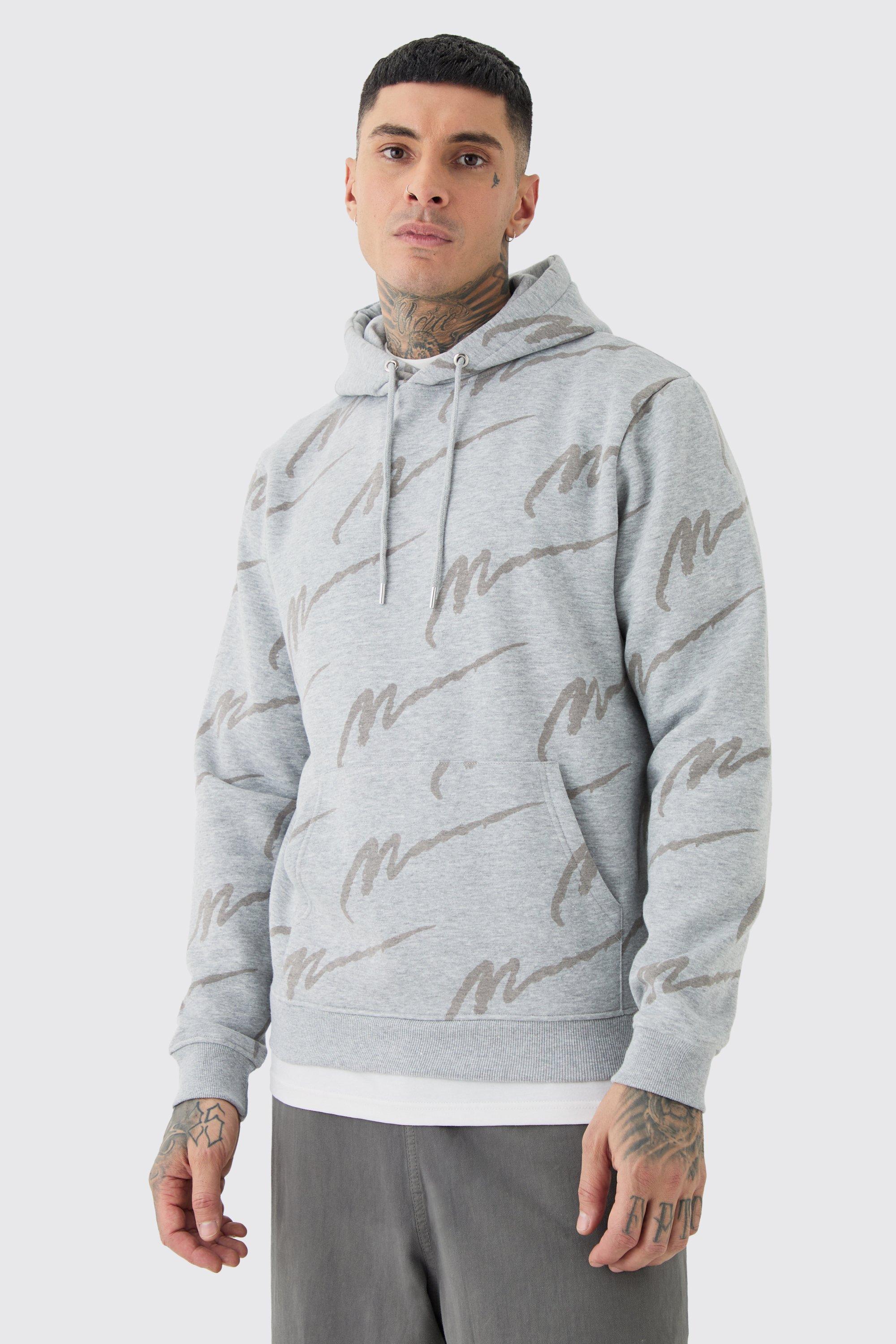 Tall Man Signature All Over Print Hoodie